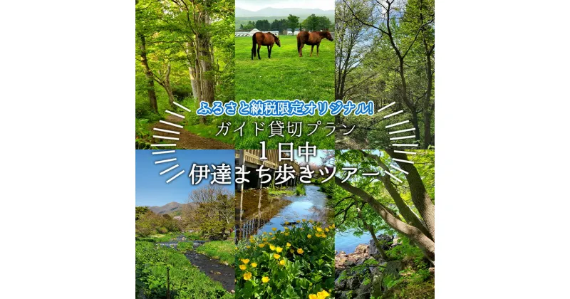 【ふるさと納税】ふるさと納税限定オリジナル！ガイド貸切プラン 「一日中 伊達まち歩きツアー」　体験チケット・地域のお礼の品・カタログ・旅行