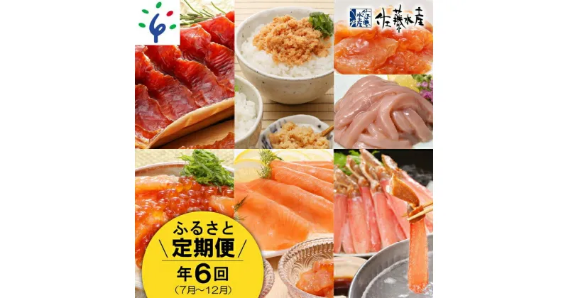 【ふるさと納税】鮭 ルイベ漬け 惣菜【定期便】【年6回】＜佐藤水産＞満喫定期便 Aコース(7月-12月)北海道 石狩市 いしかり ルイベ るいべ漬け ずわいがに カニ 蟹 かに ズワイガニ ずわい ずわい 塩辛 珍味 鮭フレーク 鮭とば しゃぶしゃぶ 鍋（のし対応可）