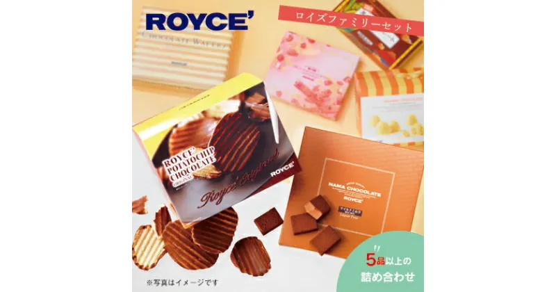 【ふるさと納税】ROYCE’ファミリーセット | ロイズ 生チョコ チョコ チョコレート ポテトチップチョコレート スイーツ お菓子 おかし ギフト 詰め合わせ お取り寄せ 北海道 土産 定番 送料無料