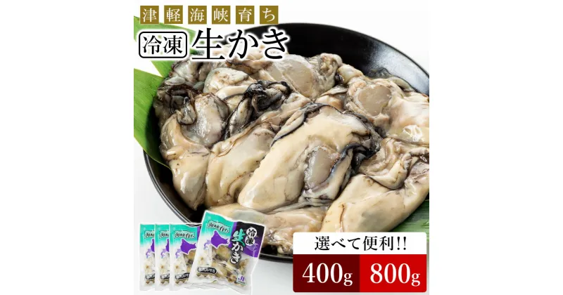 【ふるさと納税】冷凍カキ 選べる2～4袋セット 合計400g～800g 1袋 約200g 牡蠣 海鮮 魚介 かき 冷凍＜上磯郡漁業協同組合＞知内町 ふるさと納税 知内町 加熱用 牡蠣 北海道産カキ 冷凍 牡蠣 かき カキ 北海道産 おせち