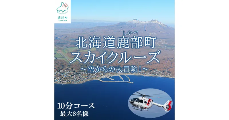 【ふるさと納税】北海道 スカイクルーズ 10分コース 最大8名 遊覧飛行 スカイクルージング 体験 観光 旅行 空中散歩 自然 季節 鹿部 大沼 駒ヶ岳 道南 ヘリコプター