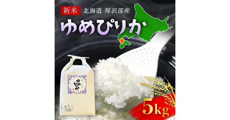 【ふるさと納税】【先行予約令和6年産】北海道厚沢部産ゆめぴりか5kg ふるさと納税 人気 おすすめ ランキング 米 ゆめぴりか ご飯 ごはん 白米 つや 粘り 北海道 厚沢部 送料無料 ASG002