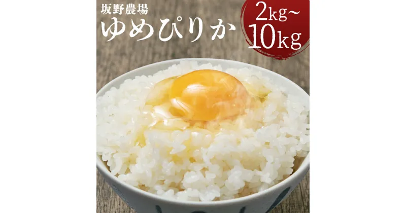 【ふるさと納税】令和6年産 らんこし米 ゆめぴりか 2kg/5kg/10kg 選べる内容量 お米 白米 精米 北海道産 蘭越町産 送料無料【2024年9月下旬より順次発送予定】