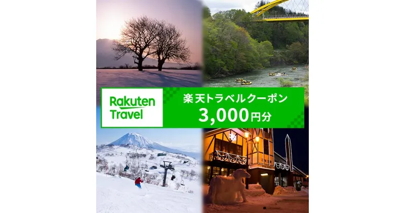 【ふるさと納税】北海道ニセコ町の対象施設で使える 楽天トラベルクーポン 寄付額10,000円(クーポン3,000円)【99002】