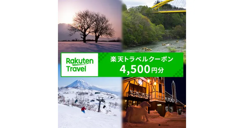 【ふるさと納税】北海道ニセコ町の対象施設で使える 楽天トラベルクーポン 寄付額15,000円(クーポン4,500円)【99003】