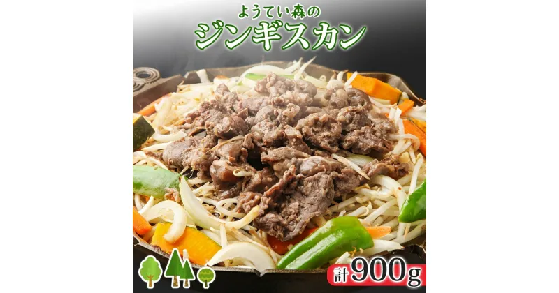 【ふるさと納税】 ようてい森のジンギスカン 300g×3パック ジンギスカン ジビエ 羊肉 成吉思汗 羊 焼肉 BBQ ラム 小分け 夕食 夜食 夜ごはん おかず 便利 簡単 時短 人気 グルメ お取り寄せ ギフト プレゼント パーティー エムアンドエフサービス 送料無料 北海道 倶知安町