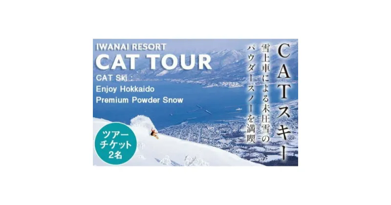 【ふるさと納税】IWANAI RESORT【Cat tour】ticket ペア利用 キャットツアー スキー スノーボート スノボー ウインタースポーツ アウトドア リゾート 2名様 F21H-357