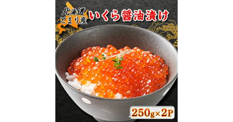 【ふるさと納税】北海道とまり産　いくら醤油漬け　250g×2パック【配送不可地域：離島】【1353122】