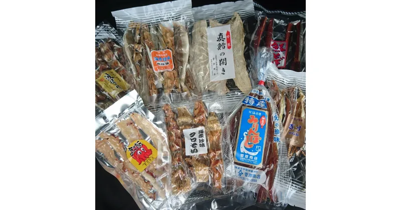 【ふるさと納税】菅原商店の売れ筋珍味セット