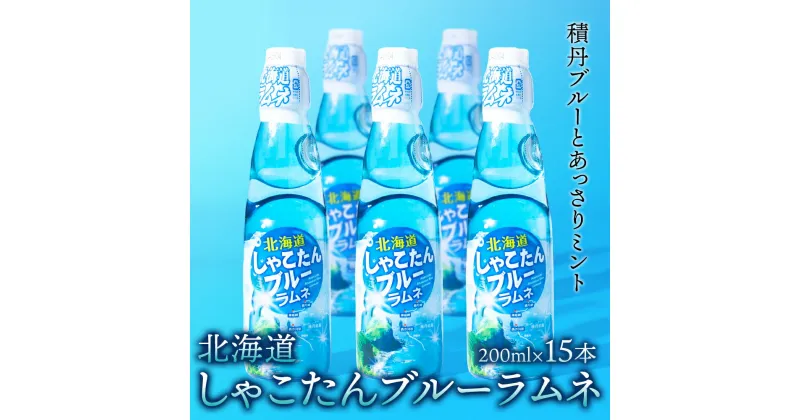 【ふるさと納税】 積丹ブルーラムネ北海道ふるさと納税 積丹町 ふるさと納税 北海道 飲料 炭酸 瓶ラムネ ソフトドリンク 炭酸 ラムネ 飲料類 炭酸飲料 ミント 通販 ギフト 贈答品 贈り物