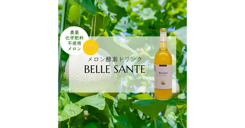 【ふるさと納税】【1本】メロン酵素ドリンク -BELLE SANTE-