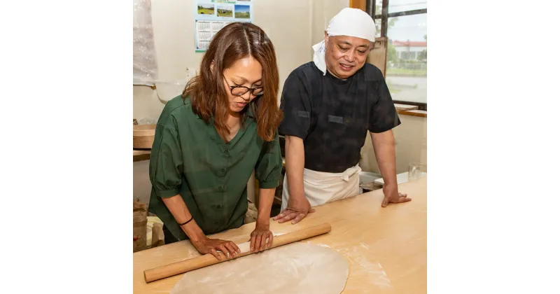 【ふるさと納税】「からまつ園」そば打ち指導券