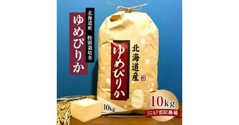 【ふるさと納税】特別栽培米 令和5年産北海道産ゆめぴりか 10kg精米【1206357】