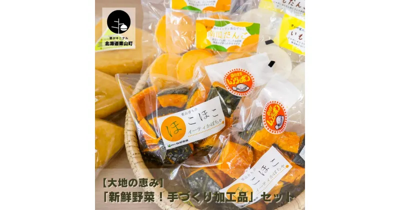 【ふるさと納税】大地の恵み「新鮮野菜！手づくり加工品」セット