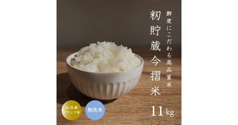 【ふるさと納税】※令和6年産新米※ 無洗米 11kg 令和6年産 むせんまい ブランド米 籾貯蔵今摺米 きたくりん 北海道米 北海道 当麻町 お米 10kg 以上 送料無料 定期便 アリ 米 furusatonouzei