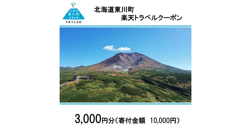 【ふるさと納税】北海道東川町の対象施設で使える楽天トラベルクーポン寄付額10,000円