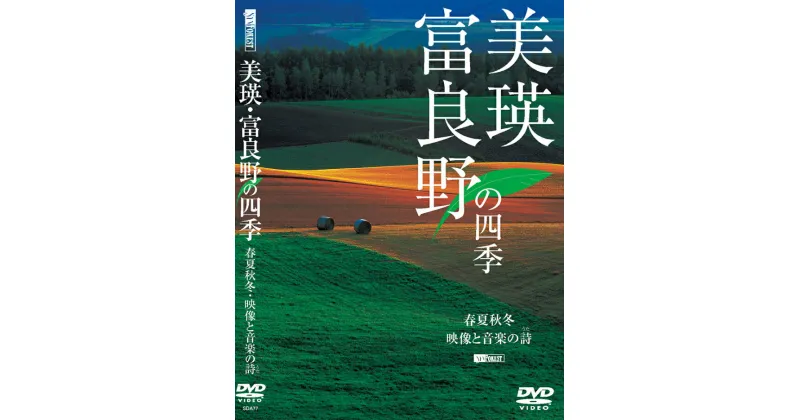 【ふるさと納税】DVD　美瑛・富良野の四季　北海道　北海道美瑛　北海道美瑛町　美瑛町　美瑛　写真家　菊地晴夫　[012-01]