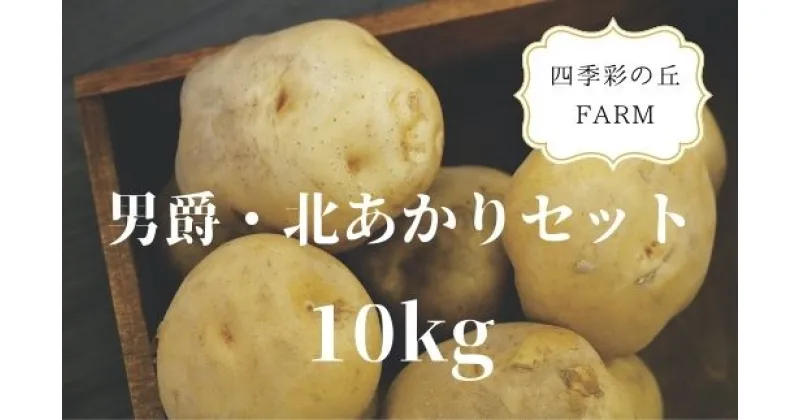 【ふるさと納税】四季彩の丘FARM　男爵・北あかりセット 野菜 (10kg)[018-36]