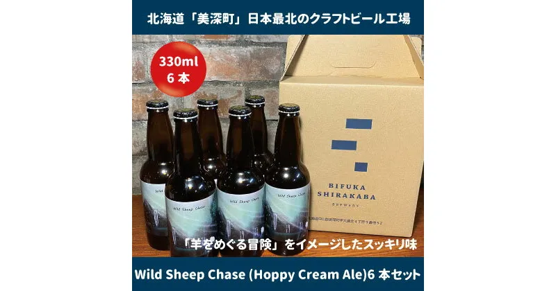 【ふるさと納税】美深のクラフトビール　定番その2の6本セット【北海道美深町】　 お酒 地ビール アルコール アルコール飲料 家飲み 宅飲み 飲み会 晩酌 北海道ビール 飲み物 ご当地ビール 　お届け：2023年9月末から順次出荷