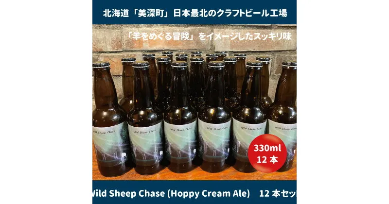 【ふるさと納税】美深のクラフトビール　定番その2の12本セット【北海道美深町】　 お酒 地ビール アルコール アルコール飲料 家飲み 宅飲み 飲み会 晩酌 北海道ビール 飲み物 ご当地ビール 　お届け：2023年9月末から順次出荷