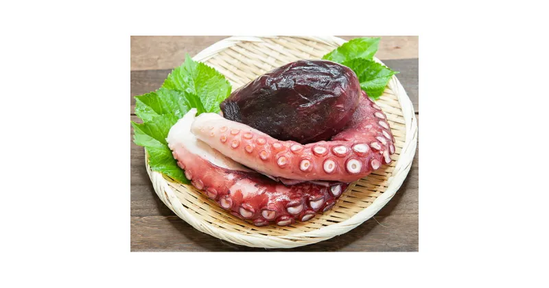 【ふるさと納税】6-018-006　柔らか蒸たこ足1kg・頭500gセット 　魚貝類・タコ　お届け：入金確認後、随時発送（おおよそ1週間～1ヶ月）