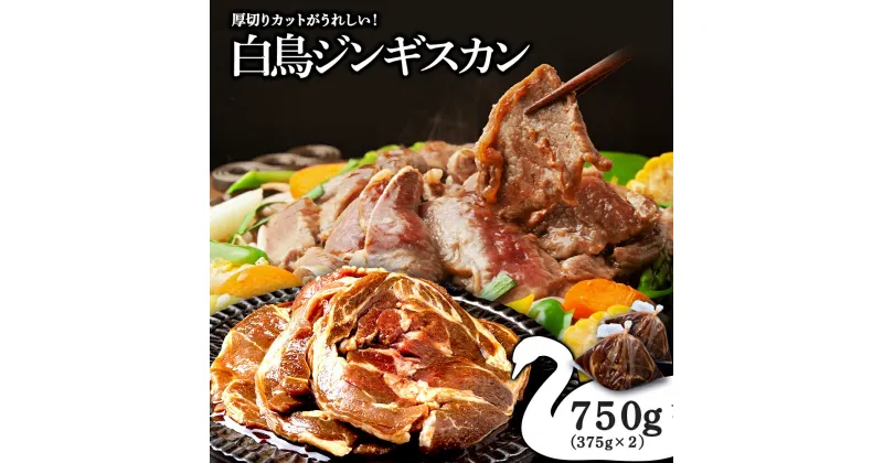 【ふるさと納税】 ジンギスカン 北海道 味付け肉 ラム ラムロール 白鳥ジンギスカン 750g(375g×2) 特製 たれ 焼肉 羊肉北海道ふるさと納税 ふるさと納税 北海道 浜頓別 通販 贈答品 贈り物 夏ギフト