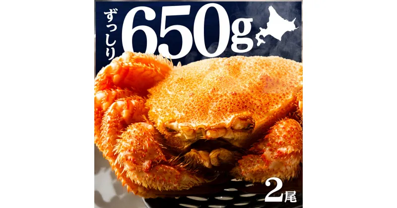 【ふるさと納税】☆北海道産 毛ガニ 約650g×2尾 セット かに 蟹 毛蟹 冷凍 北海道産 浜頓別町北海道ふるさと納税 ふるさと納税 北海道 浜頓別 通販 贈答品 贈り物