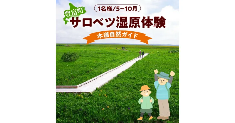 【ふるさと納税】U-03 サロベツ湿原体験！木道自然ガイド（5～10月）