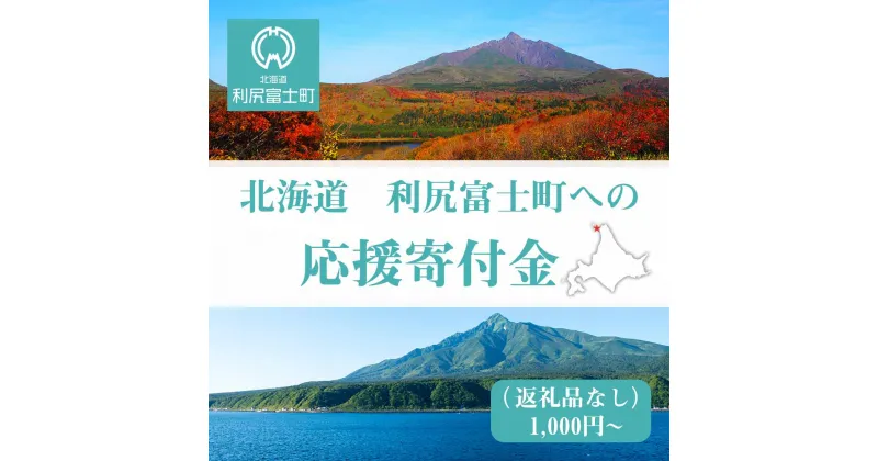 【ふるさと納税】北海道 利尻富士町☆応援寄付金☆【返礼品なし】北海道ふるさと納税 利尻富士町 ふるさと納税 北海道 寄付のみ 返礼品なし 1000円 【AQ01】