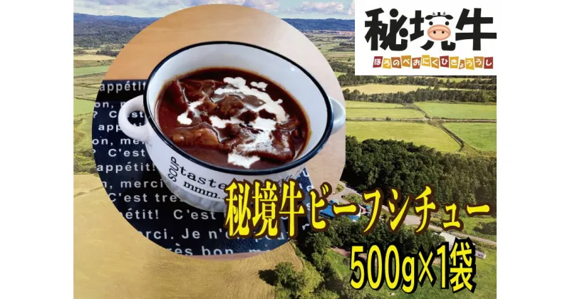 【ふるさと納税】幌延町産 秘境牛ビーフシチュー（500g×1袋）