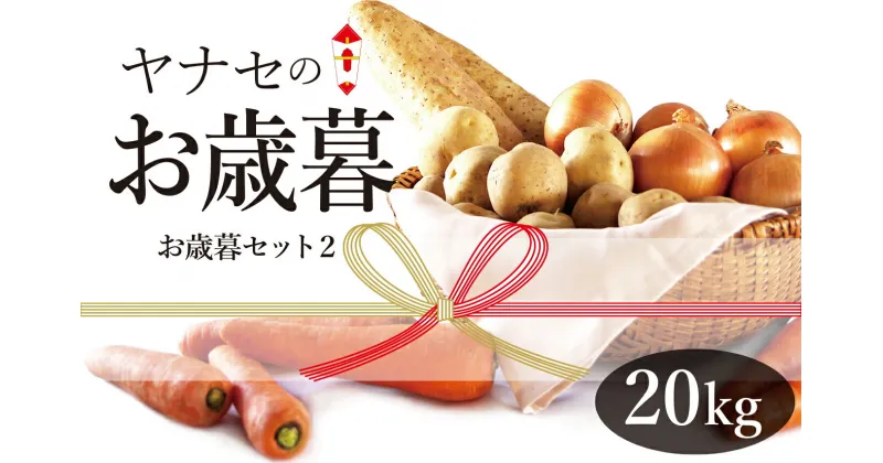 【ふるさと納税】R6年産 お歳暮セット2 約20kg ヤナセ農園 【 ふるさと納税 人気 おすすめ ランキング 野菜 やさい ベジタブル 玉ねぎ たまねぎ 玉葱 じゃがいも ジャガイモ 北海道野菜 たっぷり セット 詰合せ ギフト 贈答 プレゼント 北海道 津別町 送料無料 】 TBTI013