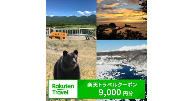 【ふるさと納税】北海道斜里町の対象施設で使える楽天トラベルクーポン　寄付額30,000円