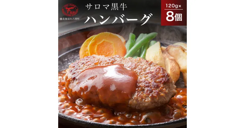 【ふるさと納税】サロマ黒牛 ハンバーグ 120g×8個 【 ふるさと納税 人気 おすすめ ランキング 肉 牛肉 牛ハンバーグ にく ブランド牛 サロマ黒牛 黒牛 小分け おかず 贈答 ギフト 美味しい おいしい 北海道 佐呂間町 送料無料 】 SRMD004