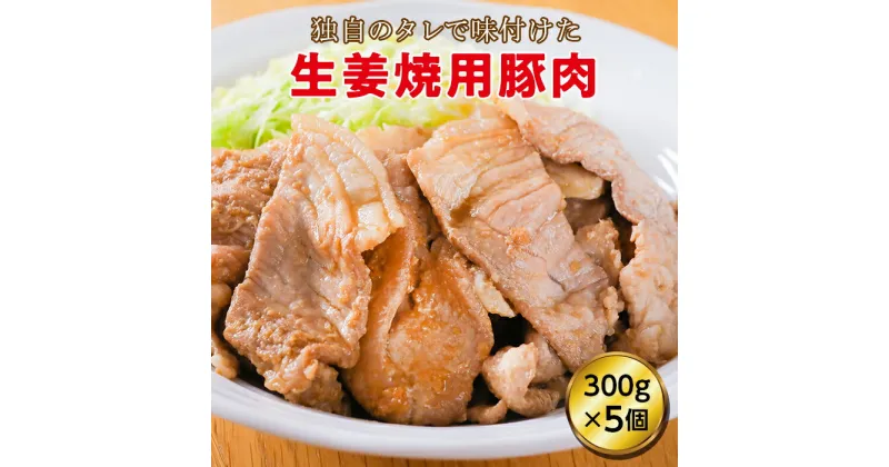 【ふるさと納税】道産豚肉 生姜焼 5個セット YS-40