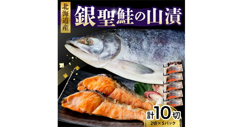 【ふるさと納税】 銀聖 鮭の山漬 (80g×2)× 5パック 2024年11月以降発送分 / 鮭 サケ シャケ 塩鮭 塩漬 塩漬け 山漬け 切り身 切り身セット 魚 魚介 業界類 海鮮 海産物 冷凍 冷凍便 お取り寄せ グルメ 国産 北海道産 北海道 えりも